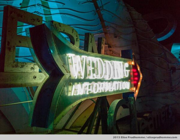 Fast Track, Neon Boneyard & Museum, Las Vegas, Nevada, USA, 2015 (series Wild Wild West) by Elise Prudhomme.