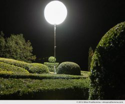 Night lamp, The Suspended Gardens of Marqueyssac, Vezac, France (series Notable Gardens of France) by Elise Prudhomme.