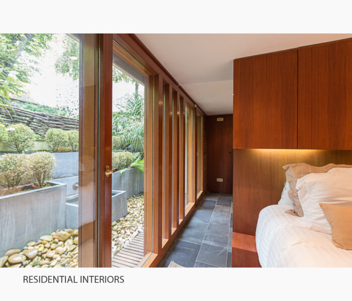Selected photographs of residential interiors in the Architecture Portfolio of Elise Prudhomme