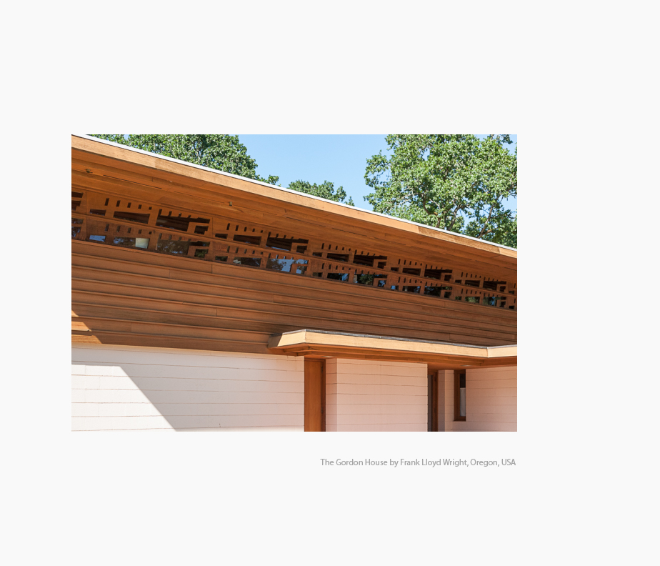Selected photographs of residential exteriors in the Architecture Portfolio of Elise Prudhomme