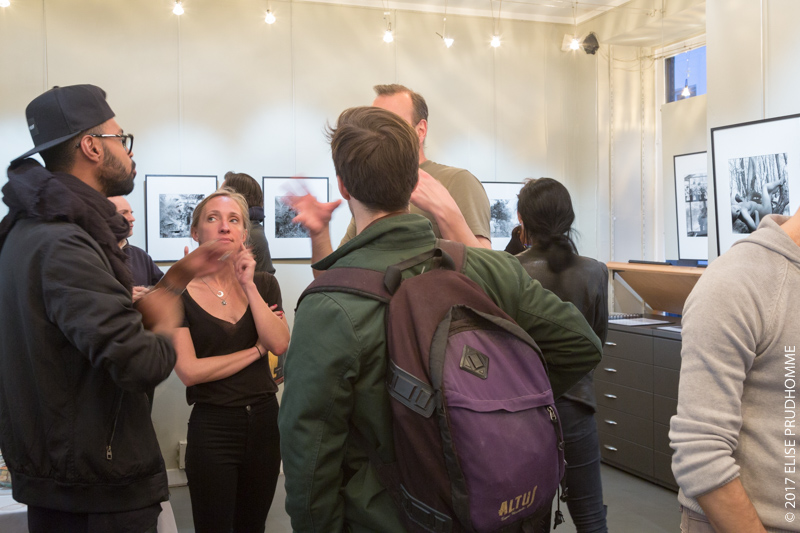 Elise Prudhomme exhibits at Studio Galerie B&B during Mois de la Photo OFF 2017.