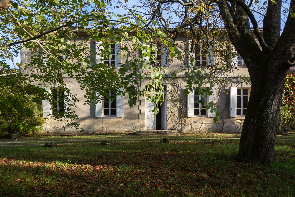 Family home at The Oaks of Macquin, part of Wine Estate Chateau Pavie Macquin, Saint Emilion, Bordeaux region, Gironde, France.