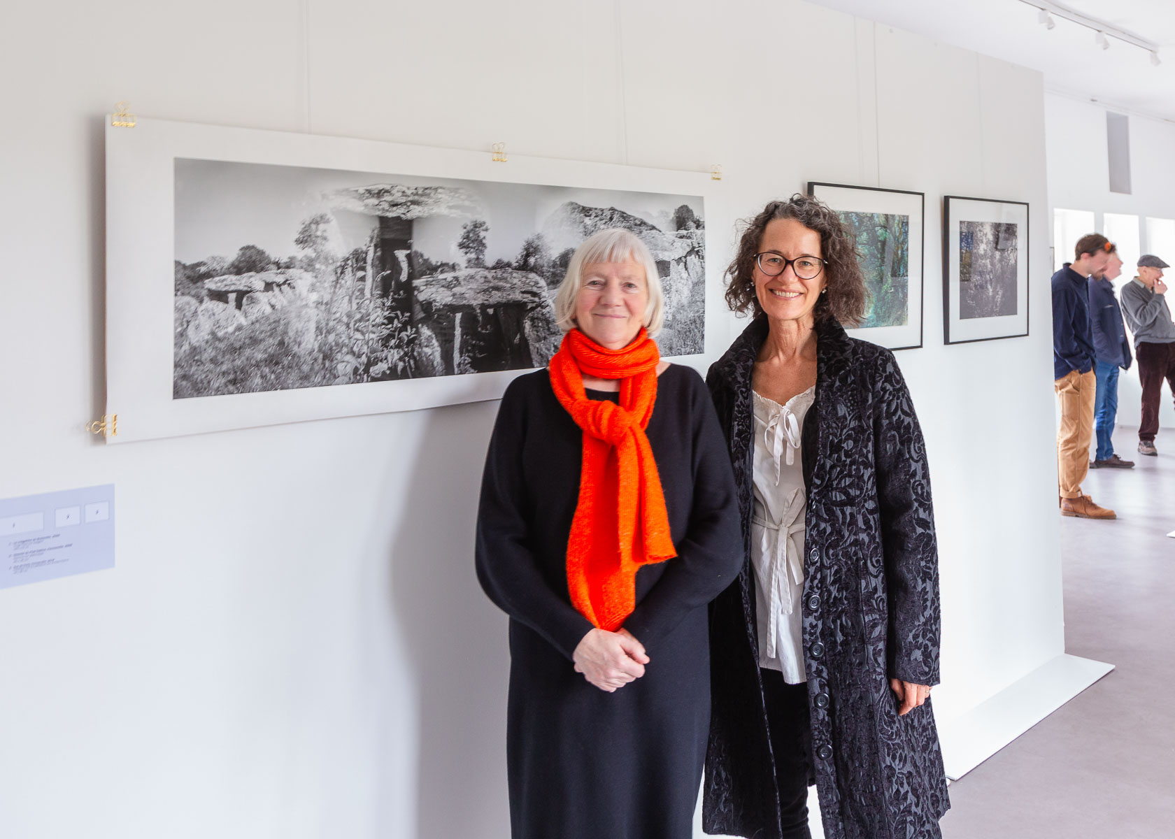 Exhibition Views of Coast-in-tint | Portrait of a Landscape by Elise Prudhomme at Chateau des Ravalet, Cherbourg en Cotentin, France.
