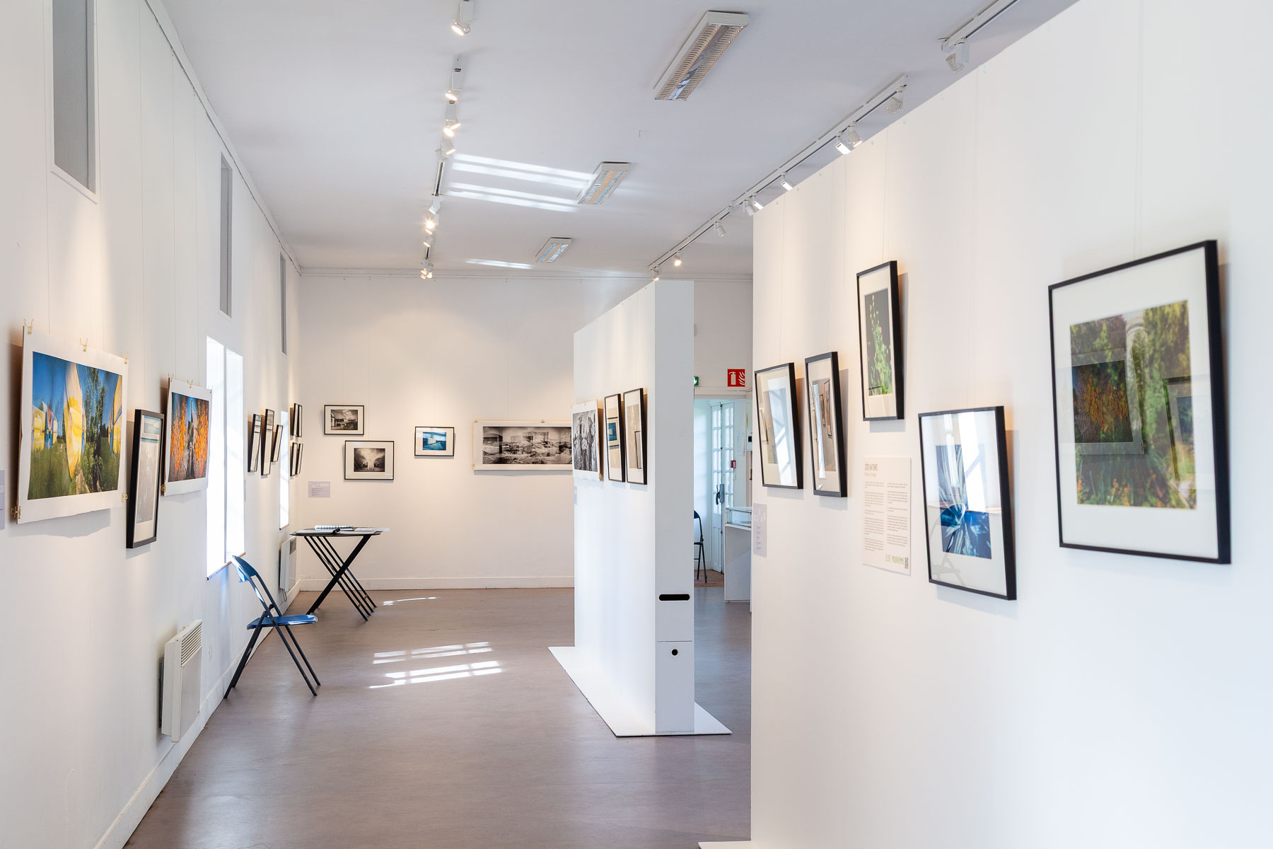 Exhibition Views of Coast-in-tint | Portrait of a Landscape by Elise Prudhomme at Chateau des Ravalet, Cherbourg en Cotentin, France.
