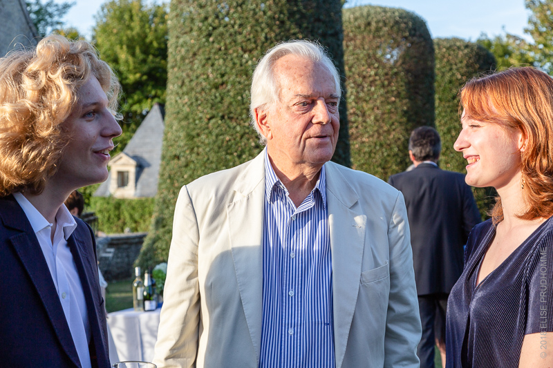 Garden Party during Patrimony Day 2018 to commemorate Barbara Wirth at Brécy Castle Gardens, Saint Gabriel Brécy, France. 