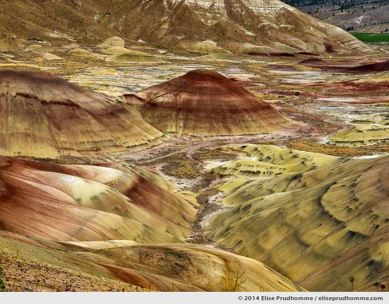 Painted Hills John Day, Oregon, USA. 2014 (series Wild Wild West) by Elise Prudhomme.