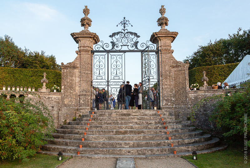 Garden Party during Patrimony Day 2018 to commemorate Barbara Wirth at Brécy Castle Gardens, Saint Gabriel Brécy, France. 