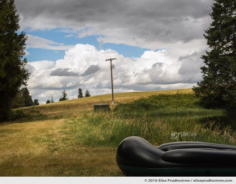 Like the beached whale phenomenon called Cetacean Stranding, Hillsboro, Oregon, USA, 2016 (series Wild Wild West) by Elise Prudhomme.