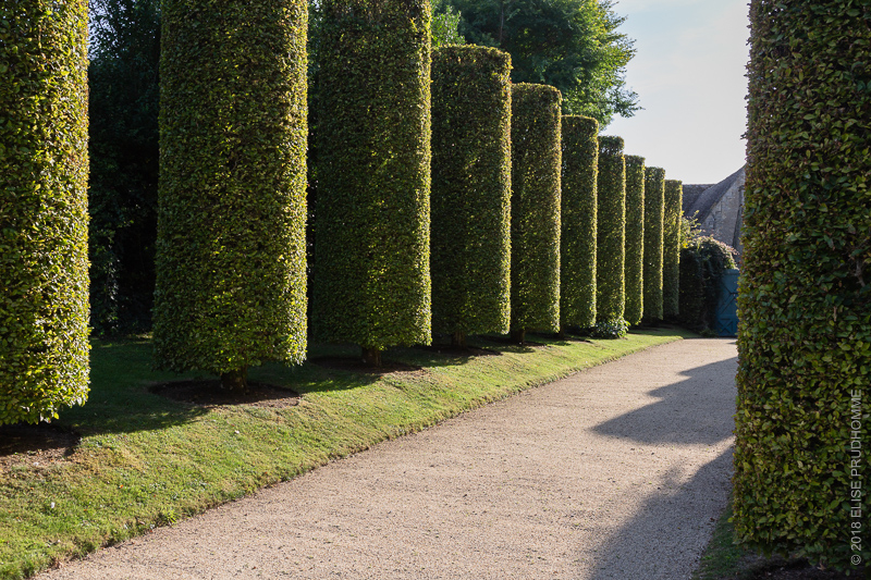 Garden Party during Patrimony Day 2018 to commemorate Barbara Wirth at Brécy Castle Gardens, Saint Gabriel Brécy, France. 