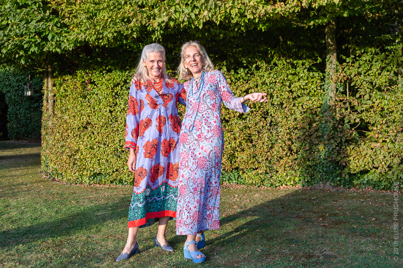 Garden Party during Patrimony Day 2018 to commemorate Barbara Wirth at Brécy Castle Gardens, Saint Gabriel Brécy, France. 