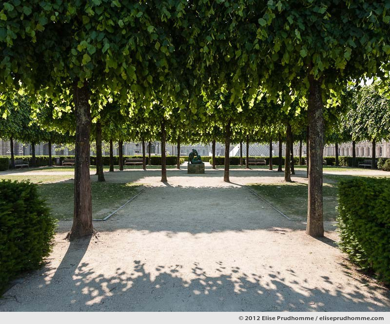 Mediterranée or Mediterranean, Tuileries Garden, Paris, France, 2012 (part of the series Yours, Mine, Le Nôtre's) by Elise Prudhomme