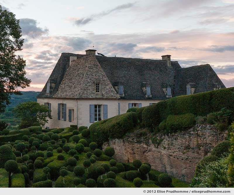 The Manor, The Suspended Gardens of Marqueyssac, Vezac, France (series Notable Gardens of France) by Elise Prudhomme.