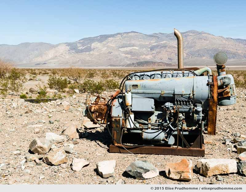 Fossil Energy, Death Valley National Park, California, USA, 2015 (series Wild Wild West) by Elise Prudhomme.