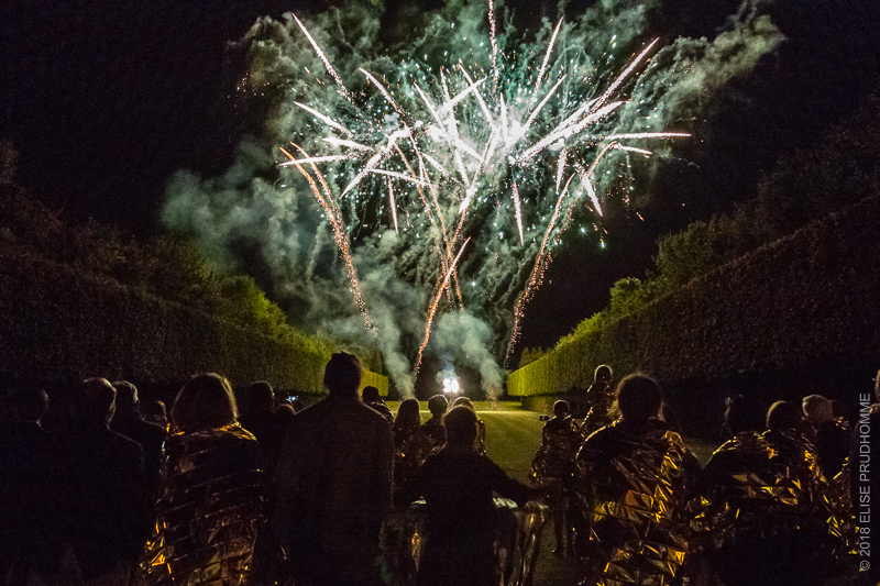 Garden Party during Patrimony Day 2018 to commemorate Barbara Wirth at Brécy Castle Gardens, Saint Gabriel Brécy, France. 