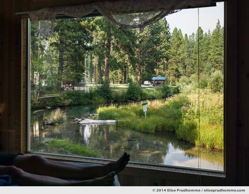 Bend #2, Crater Lake Resort, Oregon, USA, 2014 (series Wild Wild West) by Elise Prudhomme.