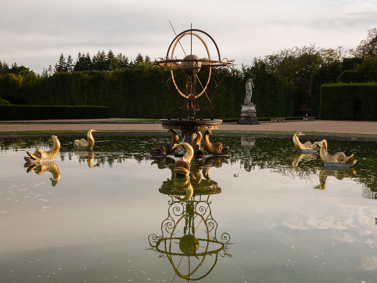 The Source, Château du Champ de Bataille, Normandy, France.
