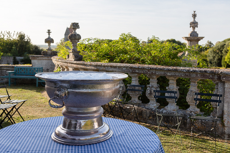 Garden Party during Patrimony Day 2018 to commemorate Barbara Wirth at Brécy Castle Gardens, Saint Gabriel Brécy, France. 